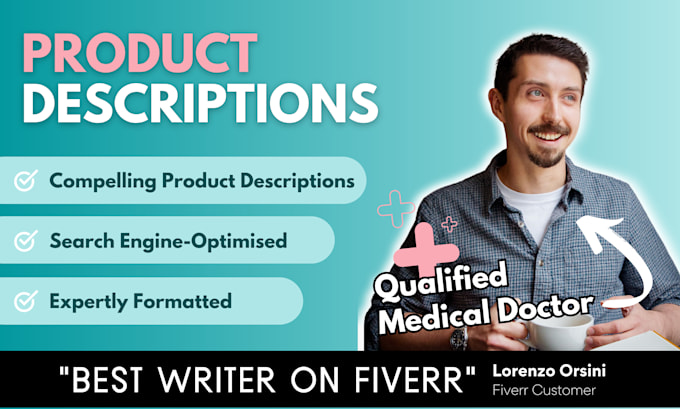 write revenue generating SEO product descriptions
