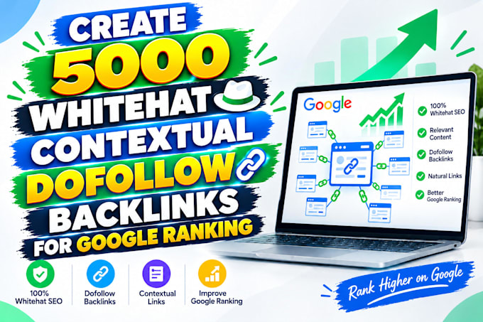 create whitehat contextual dofollow backlinks for google ranking