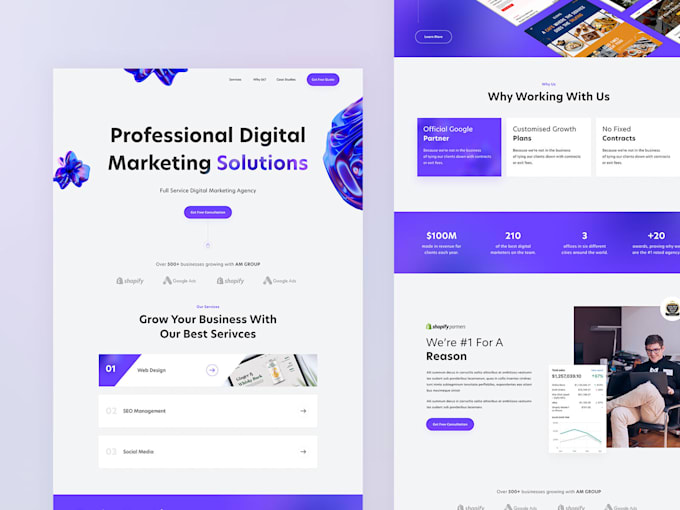 create ux ui design for your online shop, website, blog, app