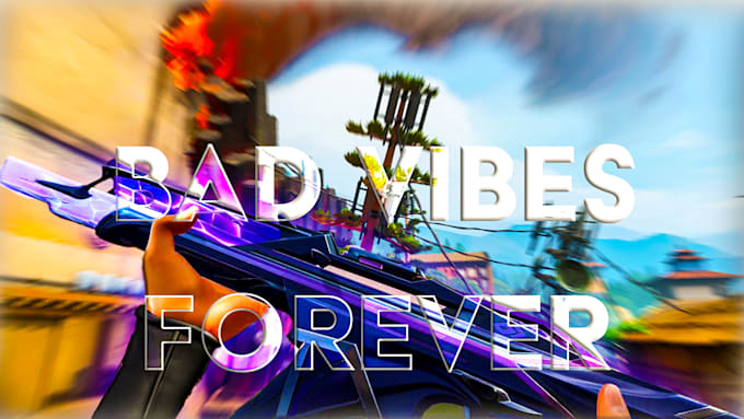 make a thumbnail for your valorant, apex,csgo,fortnite montages