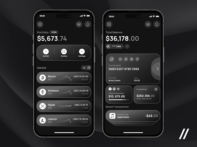 build crypto or fiat mobile wallets and exchange platforms