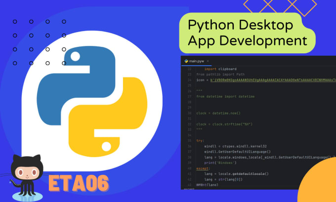 Create your application with python by Emirtunahanalim | Fiverr