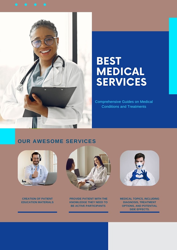 Writing patient education materials by Waleedelsharif Fiverr