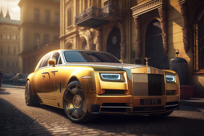 create mindblowing car concept art for you fast
