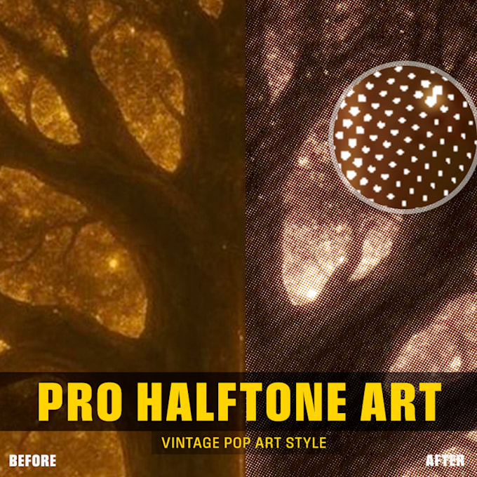 create custom halftone patterns and screentone textures