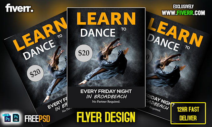 create a creative flyer and poster