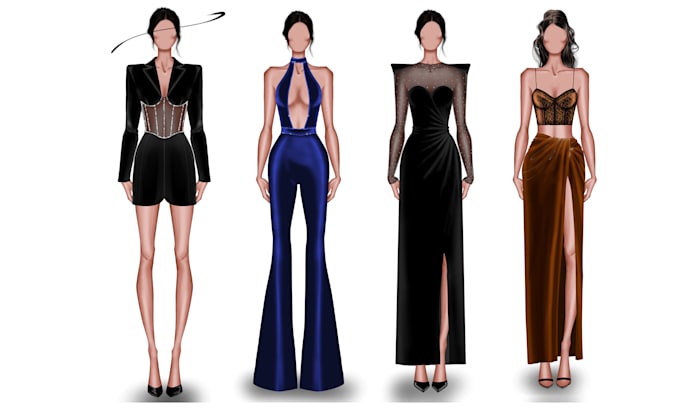 2d dress design Making 2d & 3d Fashion Designs with Painted and Decorated Paper