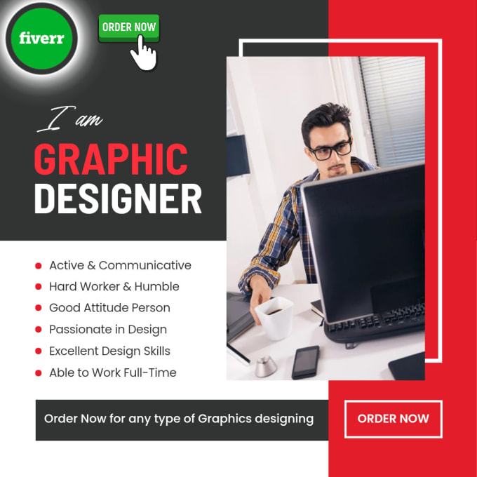 Do any graphic design in two hour by Fawadthakot | Fiverr