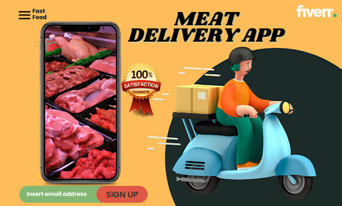 develop a meat delivery app similar to licious