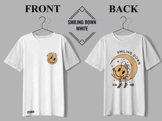 Create mock up designs for your clothing company or brand by