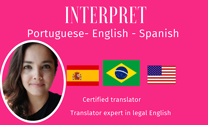 Interpret live in english, spanish latam and portuguese br by ...