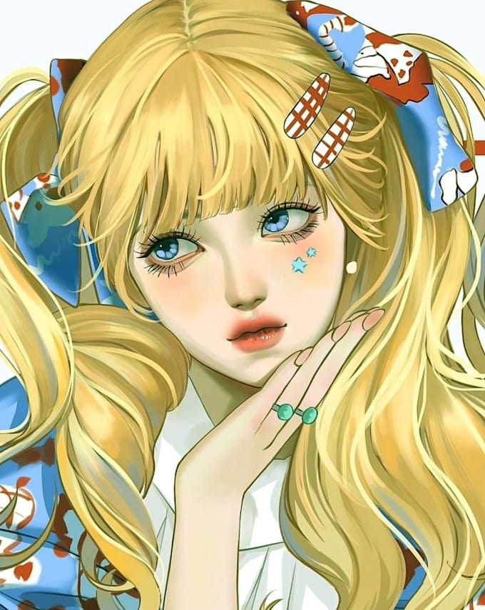 draw an anime representation or symbol for you