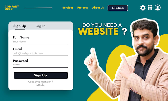 design wordpress, woocommerce, blog , author and company website