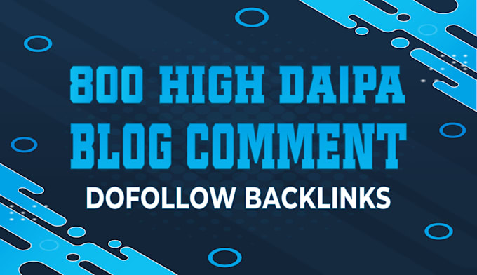 do 800 unique blog comments backlinks manually comments