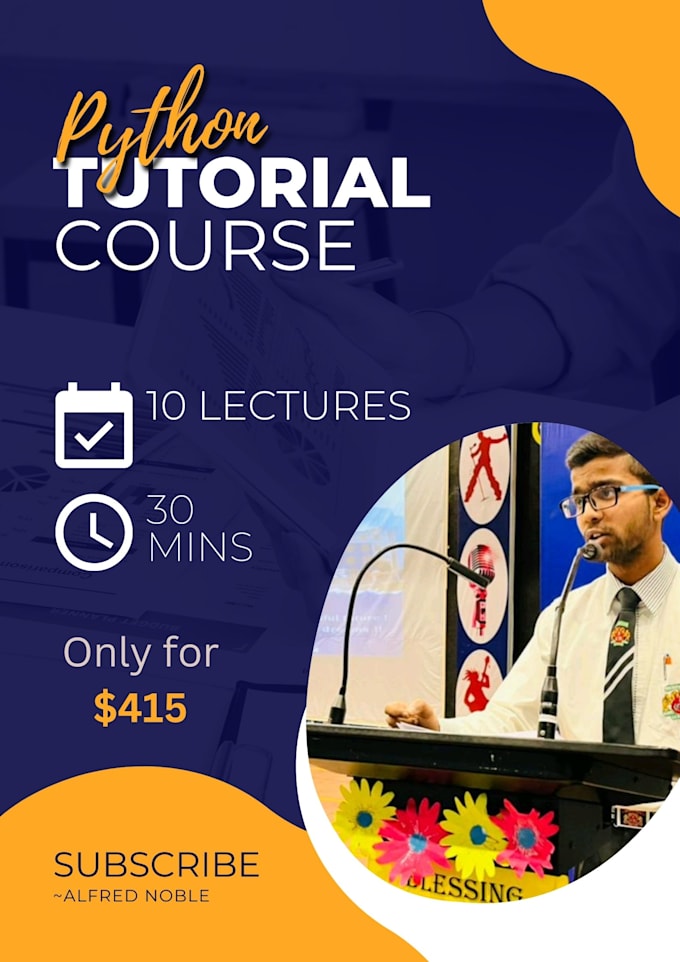 Help you learn python by Alfred_noble | Fiverr