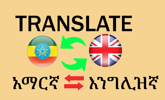 Translate english pdf documents and images into amharic by Itzbeda | Fiverr