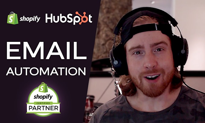 build shopify email automations in hubspot