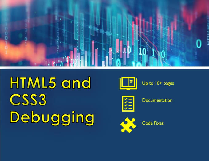 Fix html and css issues by Grad_app_tutor | Fiverr