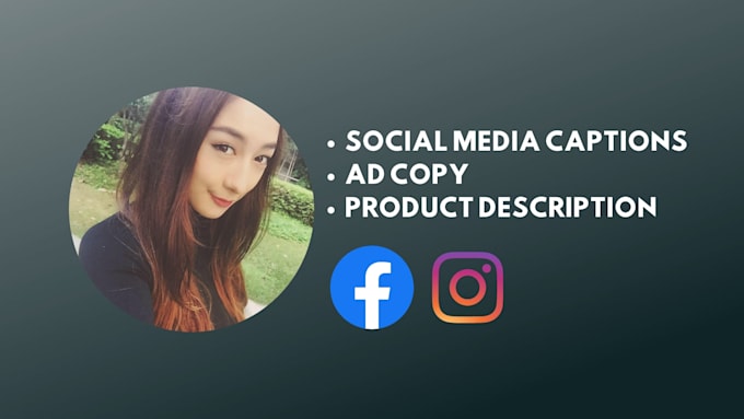Write creative social media captions by Isabelmnich | Fiverr