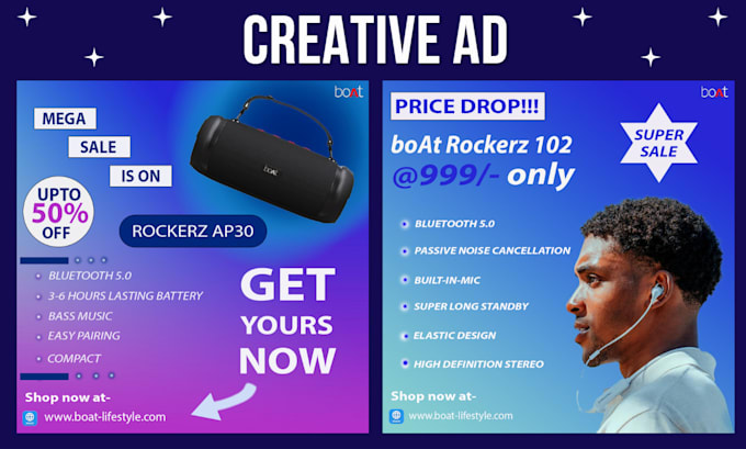 Make creative ad and carousel design for you by Rishi15_design | Fiverr