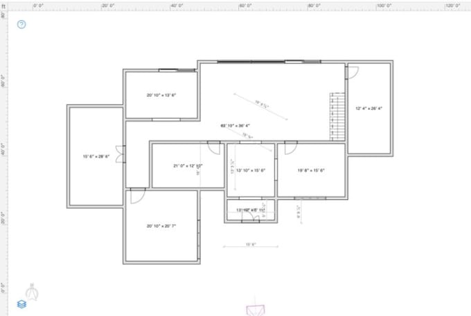 Convert Images And Sketch Drawings Into 2d Floor Plans By Nihalahujaa Fiverr