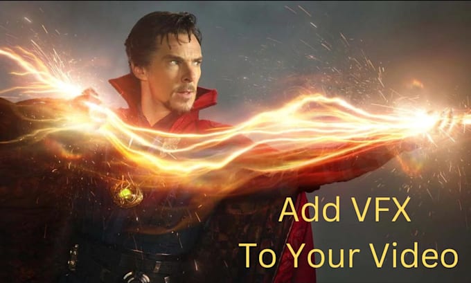 add realistic fire rain horror and vfx to videos