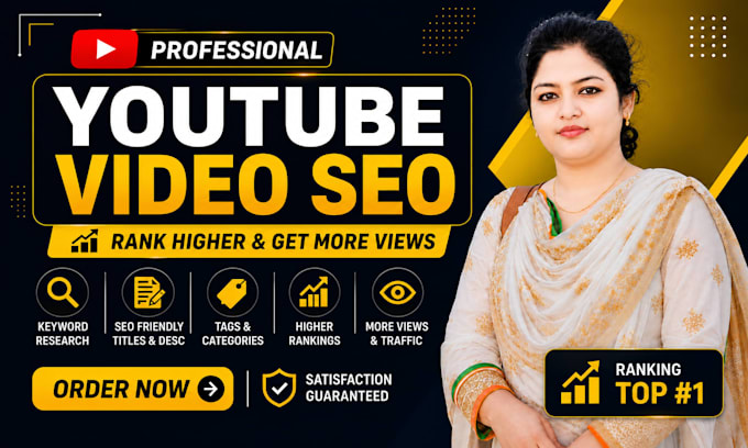 do youtube video SEO to rank your videos on first page and boost views