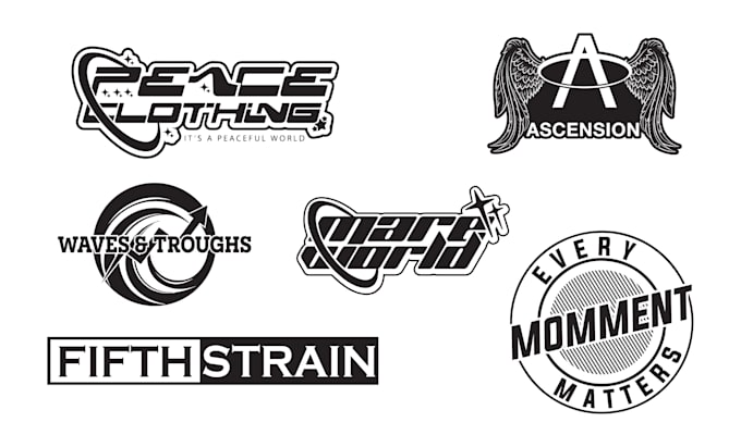 design y2k or streetwear style logo