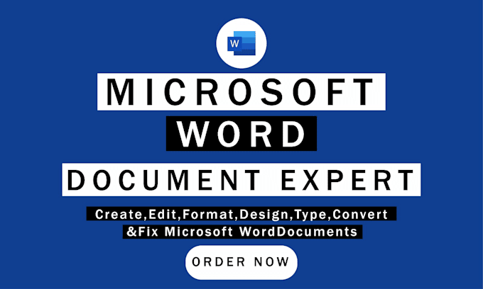 Create, formatting, edit or improve your microsoft word documents by ...