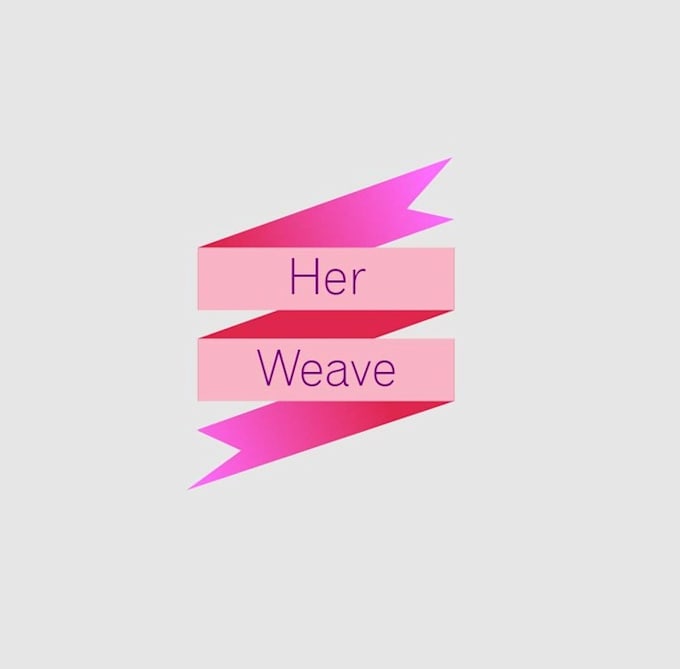 design a modern clean great logo for her weave