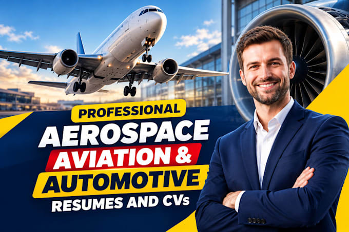 build aviation resumes, CV for pilots, flight attendants, and aerospace roles