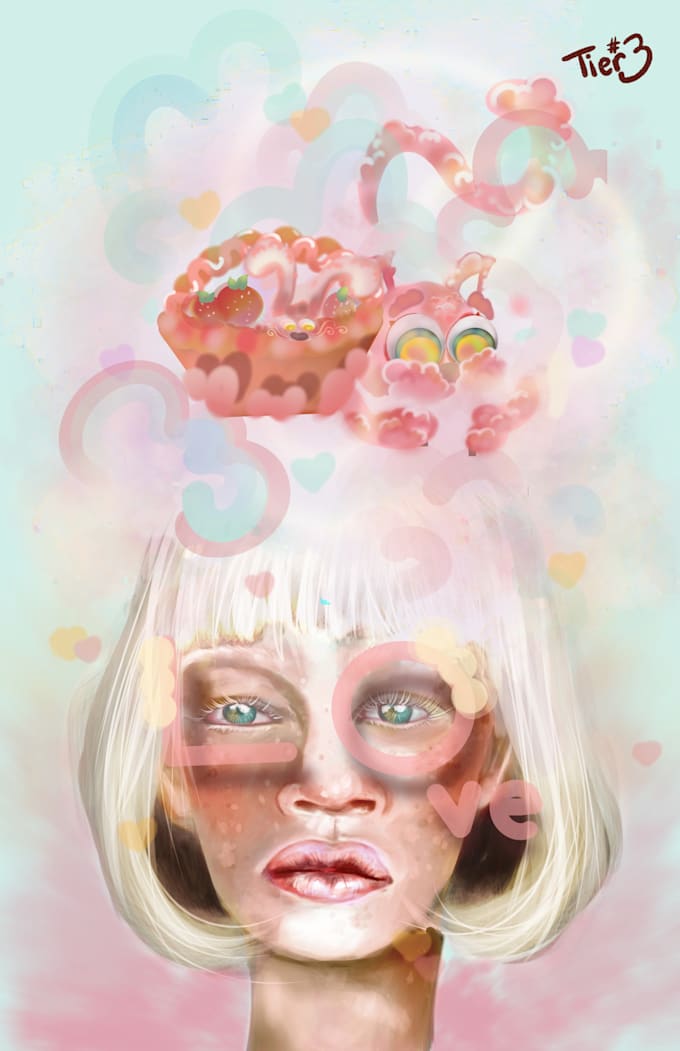 create a personalized digital portrait