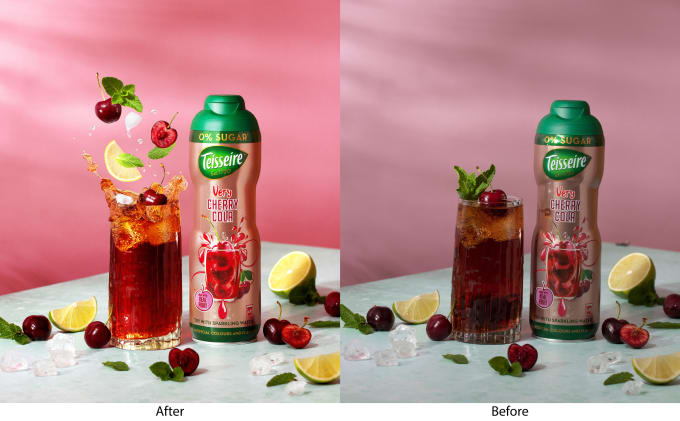 edit and retouch your product photo