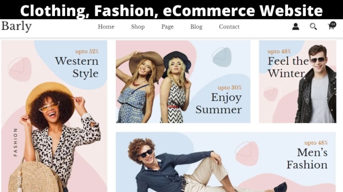 Setup clothing store clothing website fashion store shopify