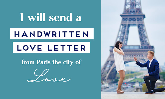 send a love letter from paris