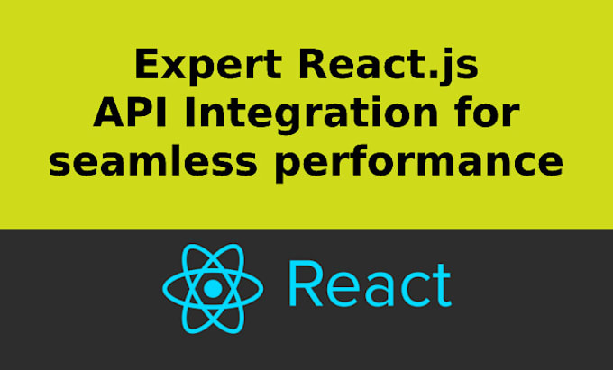 Expert react api integration for seamless performance by Photoshopacts ...