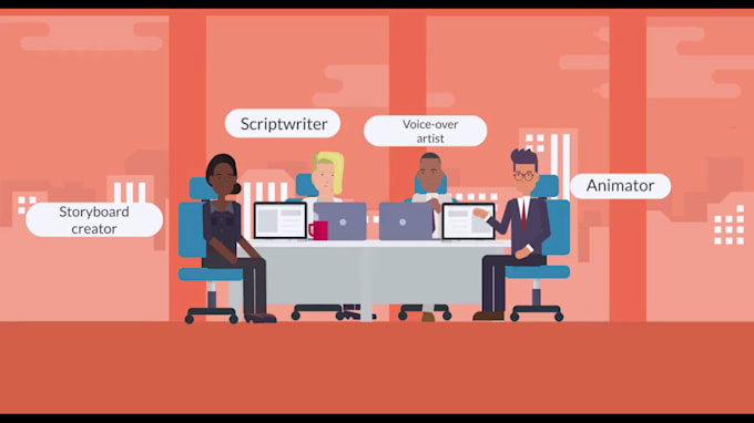 create a super creative 2d animated explainer video