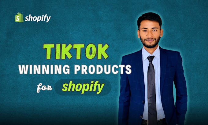 research winning tiktok products for shopify dropshipping