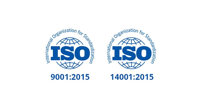 provide iso 9001, iso 14001 certificate