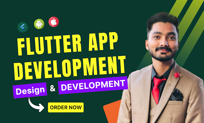 do mobile app development flutter developer ios android ai app