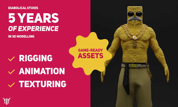 create professional 3d assets