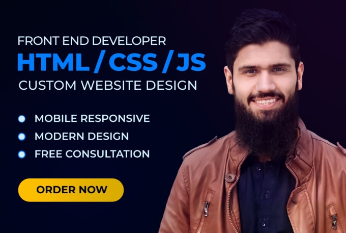 Do Custom Website Using Html Css Js Tailwind And Be Your Front End Hot Sex Picture 8030