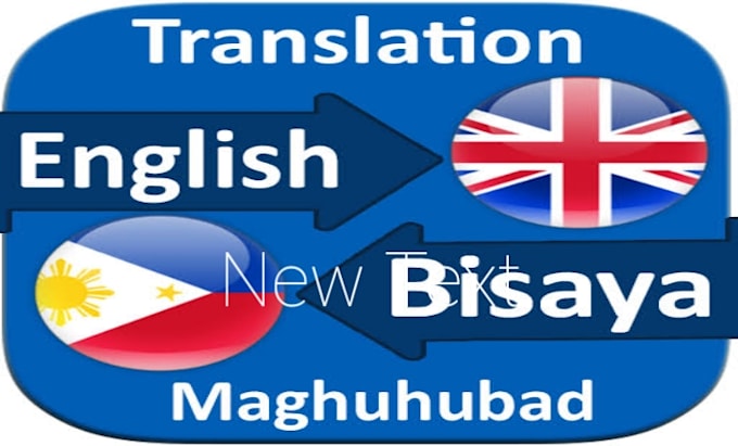 Translate english to cebuano by Jellu2 | Fiverr