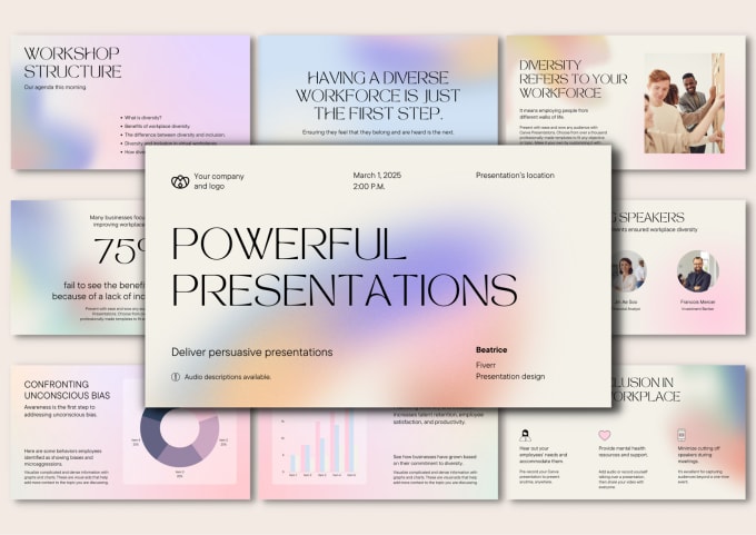 design professional powerpoint presentations