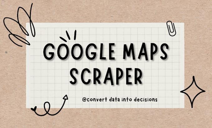 provide google maps scraper service for b2b business leads