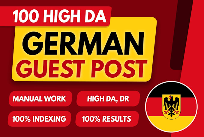 do SEO backlinks through german guest posts on high authority da link building
