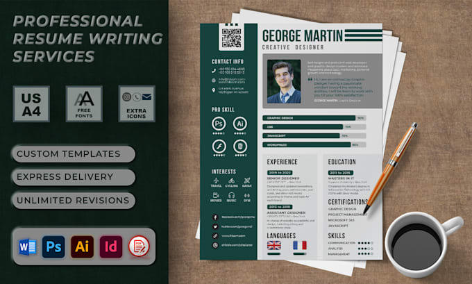 edit, and write your resume, cover letter, and linkedin