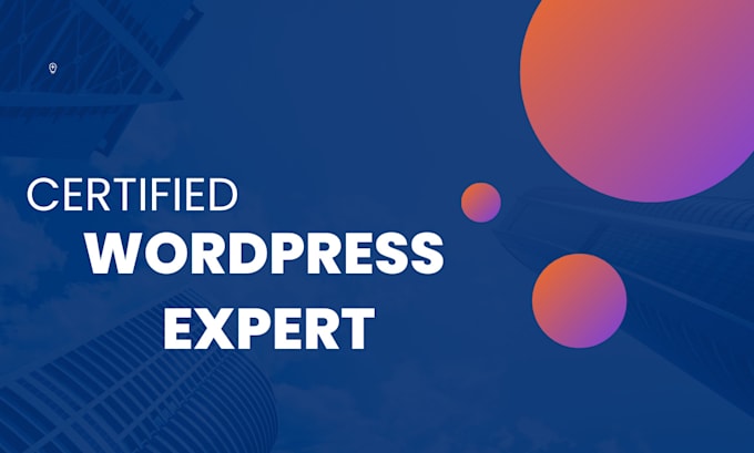 create a responsive wordpress website or landing page