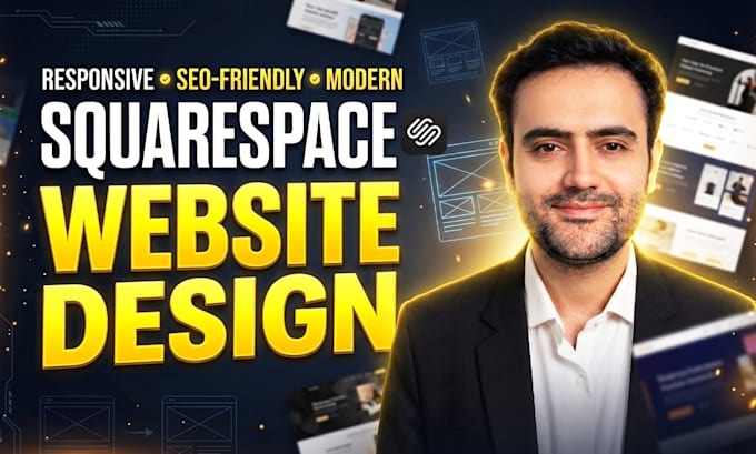 create and design squarespace website or redesign website