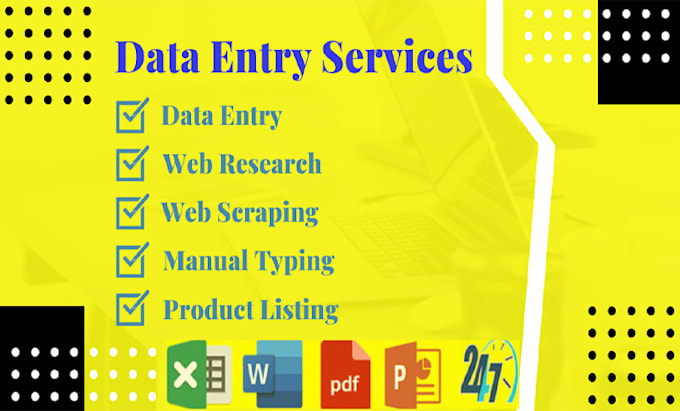 do perfect data entry, copy paste, manual typing, and web research